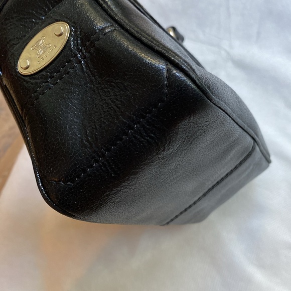 Celine Mini Hobo in black (shimmer) Top Handle Slouchy Y2K Luxury - Picture 16 of 16